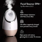 Facial Steamer SPA+, Professional Nano Ionic Warm Mist, Home Face Sauna, Portable Humidifier Machine, Deep Clean and Tighten Skin